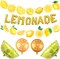 Lemon Party Decorations Lemonade Theme Party Supplies (Yellow)
